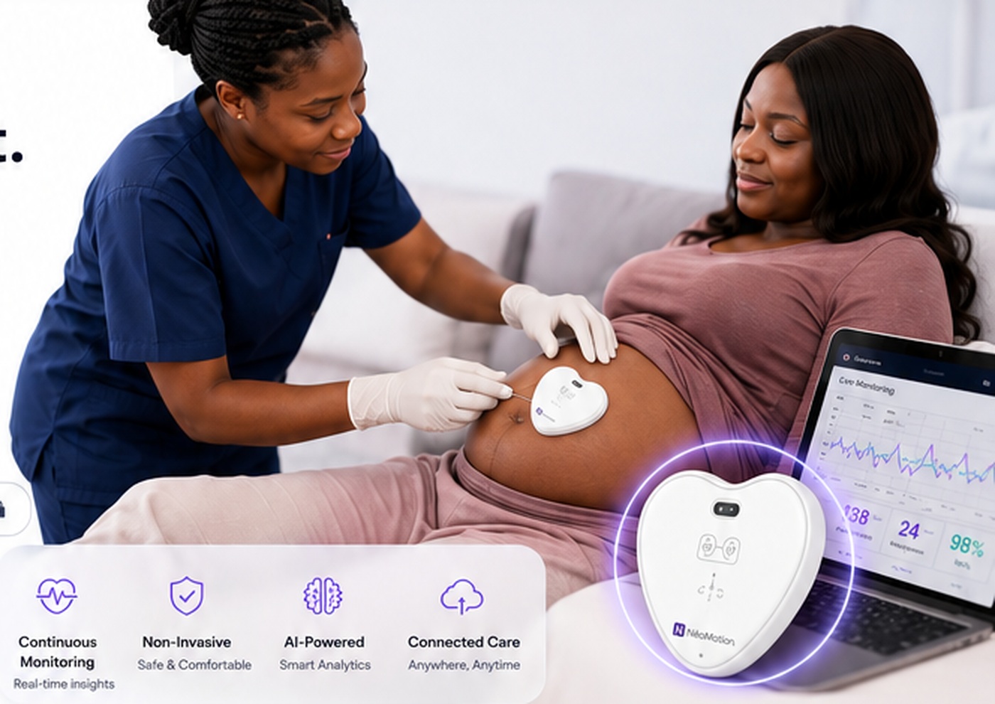 Maternal care and clinical support